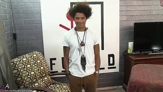 Riyaz's Dick Goes Rock-Hard as Dildo Slides Up His Hole