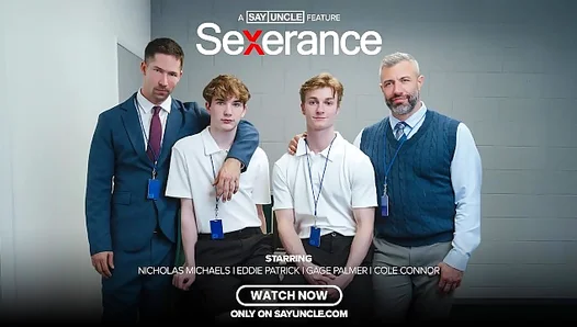 Severance Sexerance – Twink's 18+ StepDaddy Fantasy Fulfilled in Hot Gay Porn Comedy