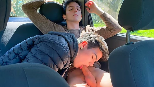 Ride Sharing Turns Into Steamy Gay Sex Adventure With Dylan Segundo & Tonny Elliot