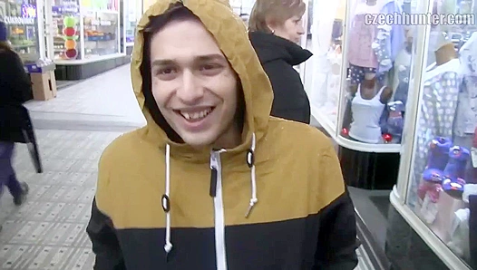 Cute Czech Twink agreeing to a Hot POV Quickie