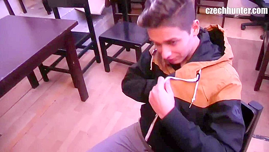 Cute Czech Twink agreeing to a Hot POV Quickie