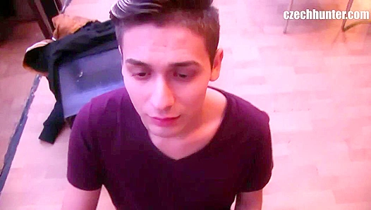 Cute Czech Twink agreeing to a Hot POV Quickie