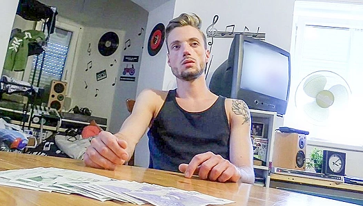 Shredded Bottom Eats Ass, Gets Fucked Hard – Debt Dandy