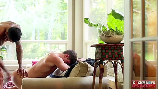 Brutal Butt Blasting ~ Boomer Banks & Devin Franco Take On Cocky Boys