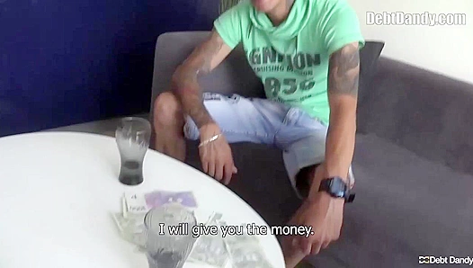 Tattooed Edgelord Pays Off Hung Loan Shark - Inked Indebtedness