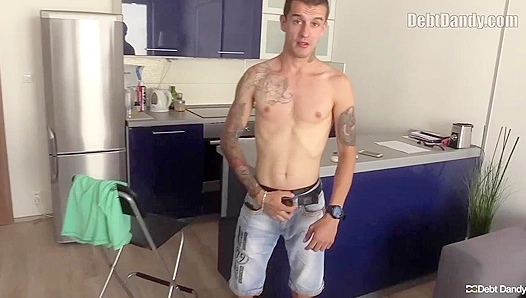 Tattooed Edgelord Pays Off Hung Loan Shark - Inked Indebtedness