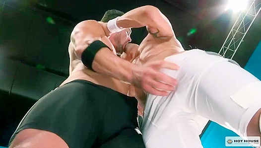 Muscular Hotties Ryan & Sean Pound Each Other Senseless at the Gym