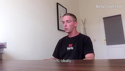 Ambitious Amateur Czech Dude Gets Pounded in the Ass - Dirty Scout