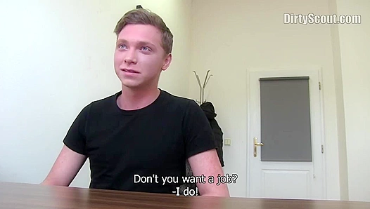 Amateur Hottie Takes Huge Cumshot After Rough Anal - Dirty Scout