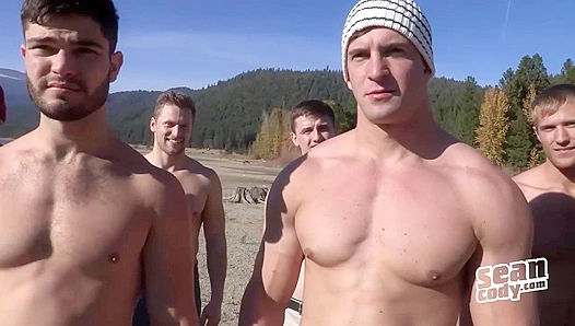 Hot Dudes in a Fast-Paced Orgy ~ Sean Cody's Hottest Scenes