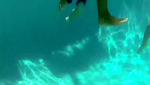 Horny Gay Studs Splash Into Poolside Orgy with Corbin Fisher