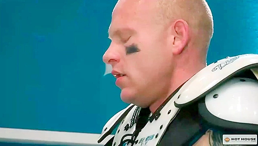 Johnny V and Aaron Savvy Get Wild ~ Football Players Fuck in the Grass