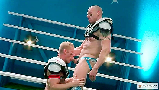 Johnny V and Aaron Savvy Get Wild ~ Football Players Fuck in the Grass