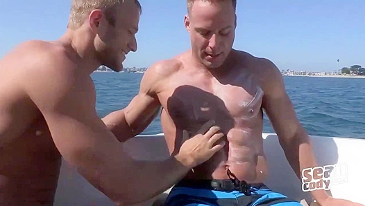 Muscle Men Jack & Blake Pound Each Other Raw - Sean Cody