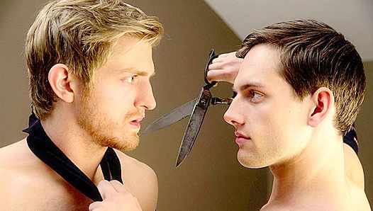 Levi Michaels Deepthroats Then Rides Tayte Hanson's Dick - Cocky Boys