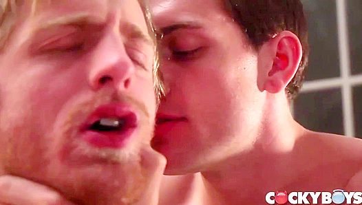 Levi Michaels Deepthroats Then Rides Tayte Hanson's Dick - Cocky Boys