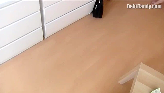 Hairy Booty Stud Happily Takes Hard Cock - Debt Dandy