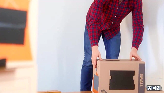 Theo Brady & Markus Kage ~ Unpack and Bareback Drill My Hole