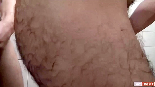 Latin Lovers Spit Roast in Steamy Shower Scene