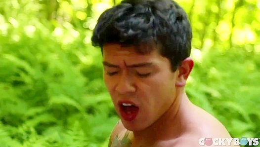 Latin Lovers Mateo &Clark Fuck Wild Outdoors - Cocky Boys