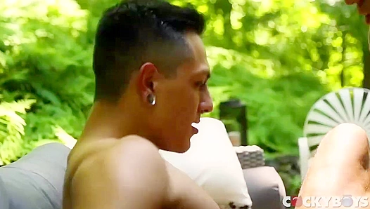Latin Lovers Mateo &Clark Fuck Wild Outdoors - Cocky Boys