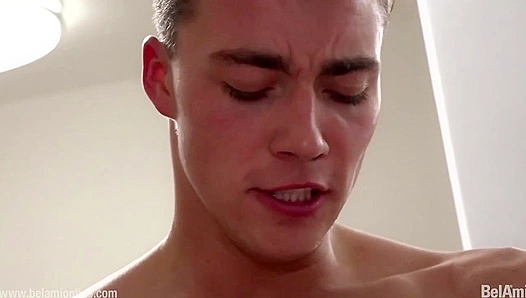 Bruce Querelle & Ryan McKenna Angle for a Creamy Finish - Cocky Boys