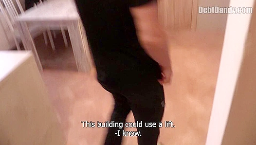 Debt Dandy ~ Nerdy Amateur Fucked by His Collector