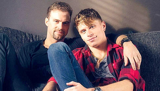 Gabriel Clark & Troy Accola ~ Bareback Lust - Cocky Boys Embrace Wild Sodomy