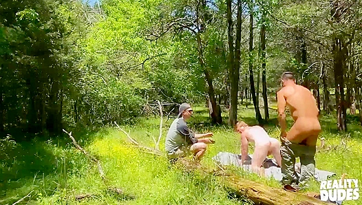 Jax Thirio andKyle Connors Get Wild: Hiking Turns to Hardcore Woods Sex - Reality Dudes