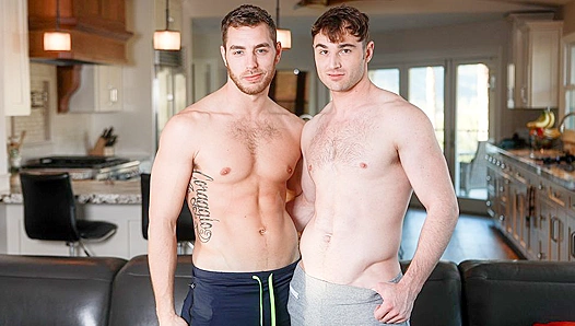 Nextdoor Buddies ~ Carter Woods & Michael Boston's Raw Anal Encounter