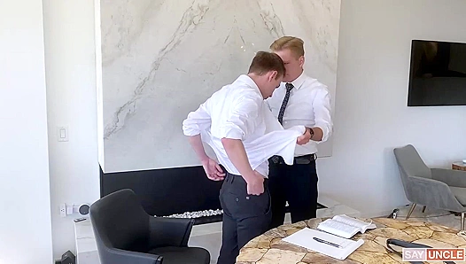 Bible Study Turns Hot ~ Raw Anal With Eric Charming & Lukas Stone - Missionary Boys
