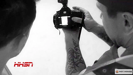 Hot House Shoot ~ Roman Todd & Aston Springs Get Wild On Set