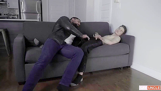 DadCreep ~ Stepdad Ryan Bones Barebacks His Curious Stepson Lev Ivankov