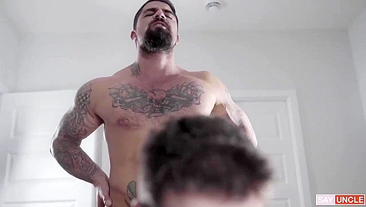 DadCreep ~ Stepdad Ryan Bones Barebacks His Curious Stepson Lev Ivankov