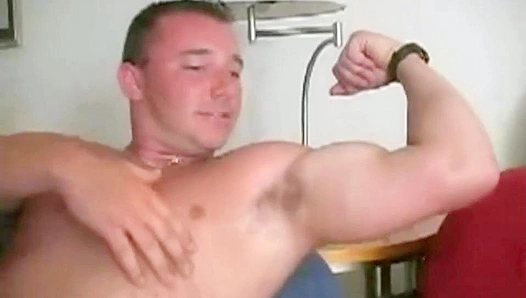 Army Hottie Anthony Joins the Circle Jerk Crew for Some Rough Fun