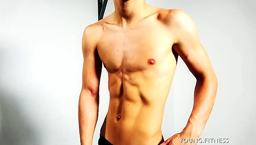 Fit Young Hottie Flexes His Perfect Body - Eastboys