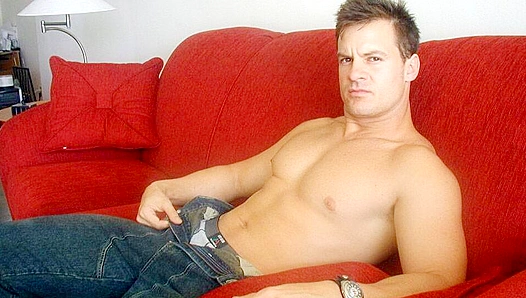 Hot Logan Strokes His Dick ~ Sexy Men Over 30