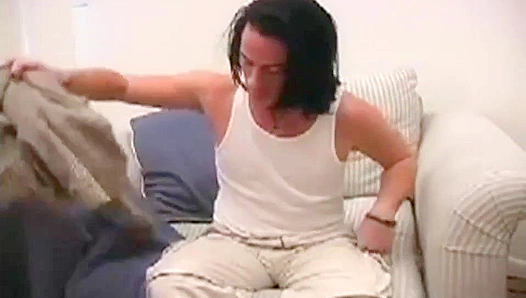 Billy's Shy Seduction ~ Long-Haired Hottie Masturbates Slowly