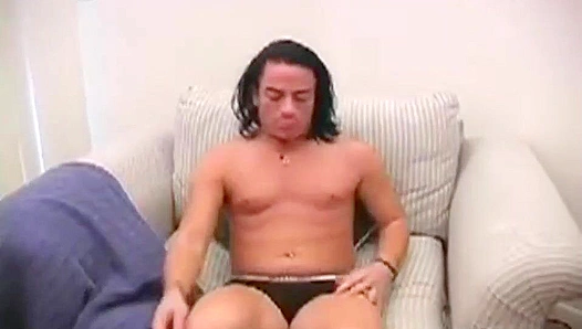 Billy's Shy Seduction ~ Long-Haired Hottie Masturbates Slowly