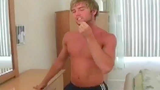 Luke Strokes His Massive British Cock in Solo Bliss - Circle Jerk Boys