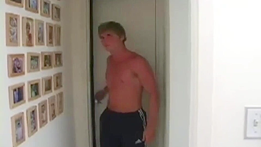 Luke Strokes His Massive British Cock in Solo Bliss - Circle Jerk Boys