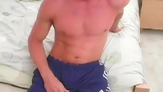 Luke Strokes His Massive British Cock in Solo Bliss - Circle Jerk Boys