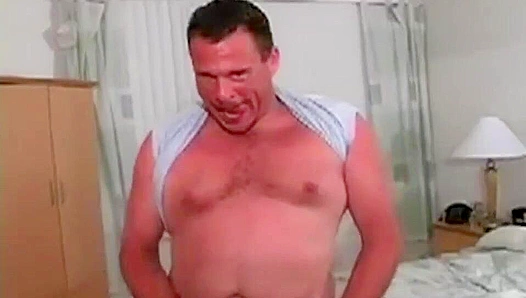 Big Brick's Hairy Cock Takes Center Stage - Hot Dudes Over 30