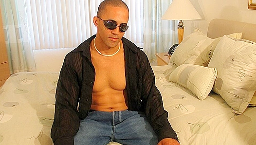 Damien's Thick Cock Gets a Hot Solo Handjob - Sexy Dudes Over 30