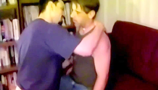 Vintage Messy Orgy ~ Amateur Hunks Get Filthy Together