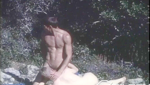 Retro Passion ~ Two Wild Dudes from the '70s Fucking Outdoors - Falcon Studio