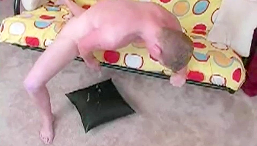 Mr. Wood's Pillow Frenzy ~ A Pretty Boy Masturbation Session