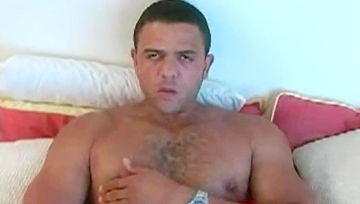 Miguel, Buff Brunette Dude, Strokes His Hard Dick - Hot Men Over 30