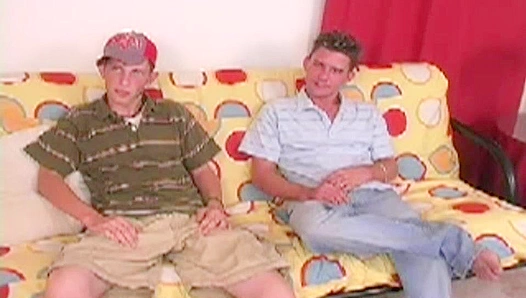Spotlight Seduction ~ Two Hot Dudes Masterbating Together