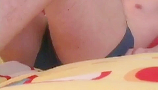 Aaron Fucks Himself Wild with a Toy at the Circle Jerk Party